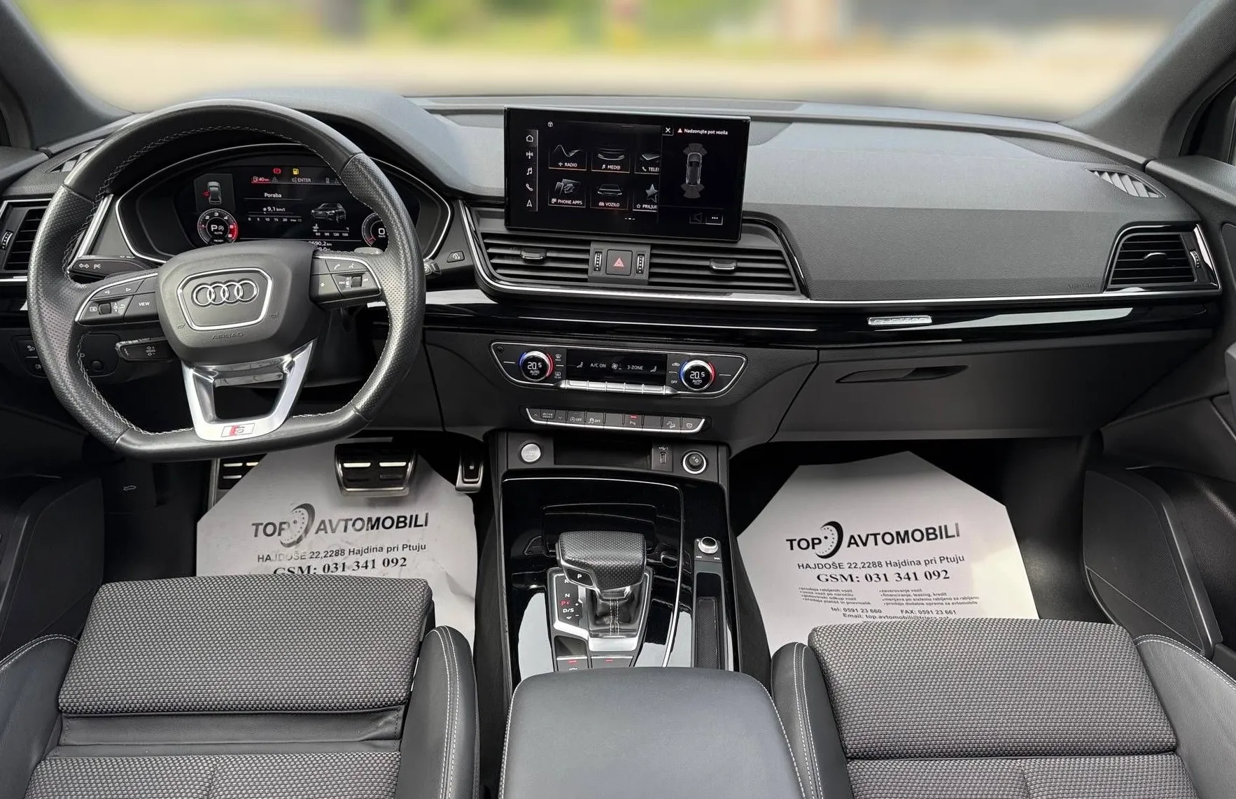 Zunanja slika - Audi Q5 - 50 TFSI e S LINE SPORT 4×4 MATRIX PANO RADAR USNJE - 13