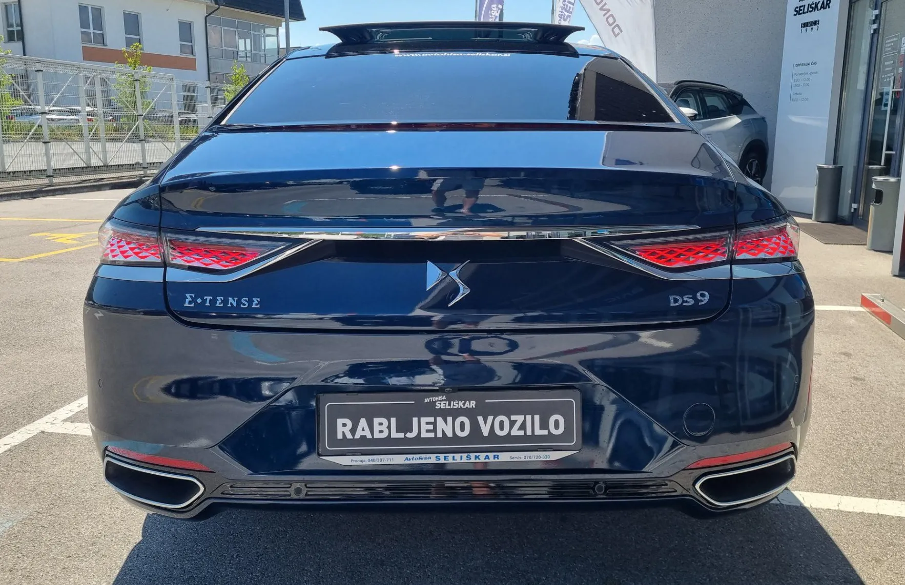 Zunanja slika - DS DS 9 - PERFORMANCE LINE+ 1.6 PHEV - TOP OPREMA - ODLIČEN - 7