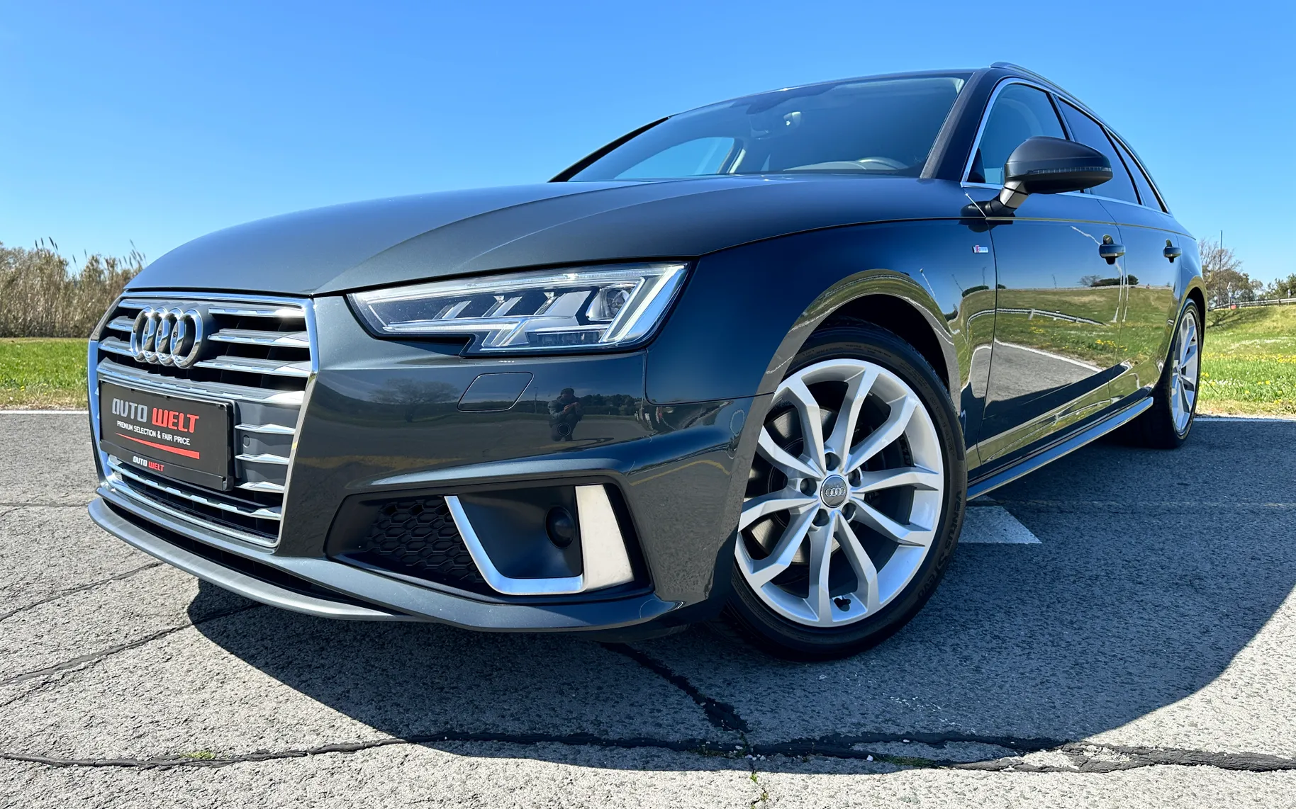 Zunanja slika - Audi A4 - Avant 40 TFSI S-LINE VIRTUAL-MATRIX-ACC-KEYLESS-ALU.18 - 1