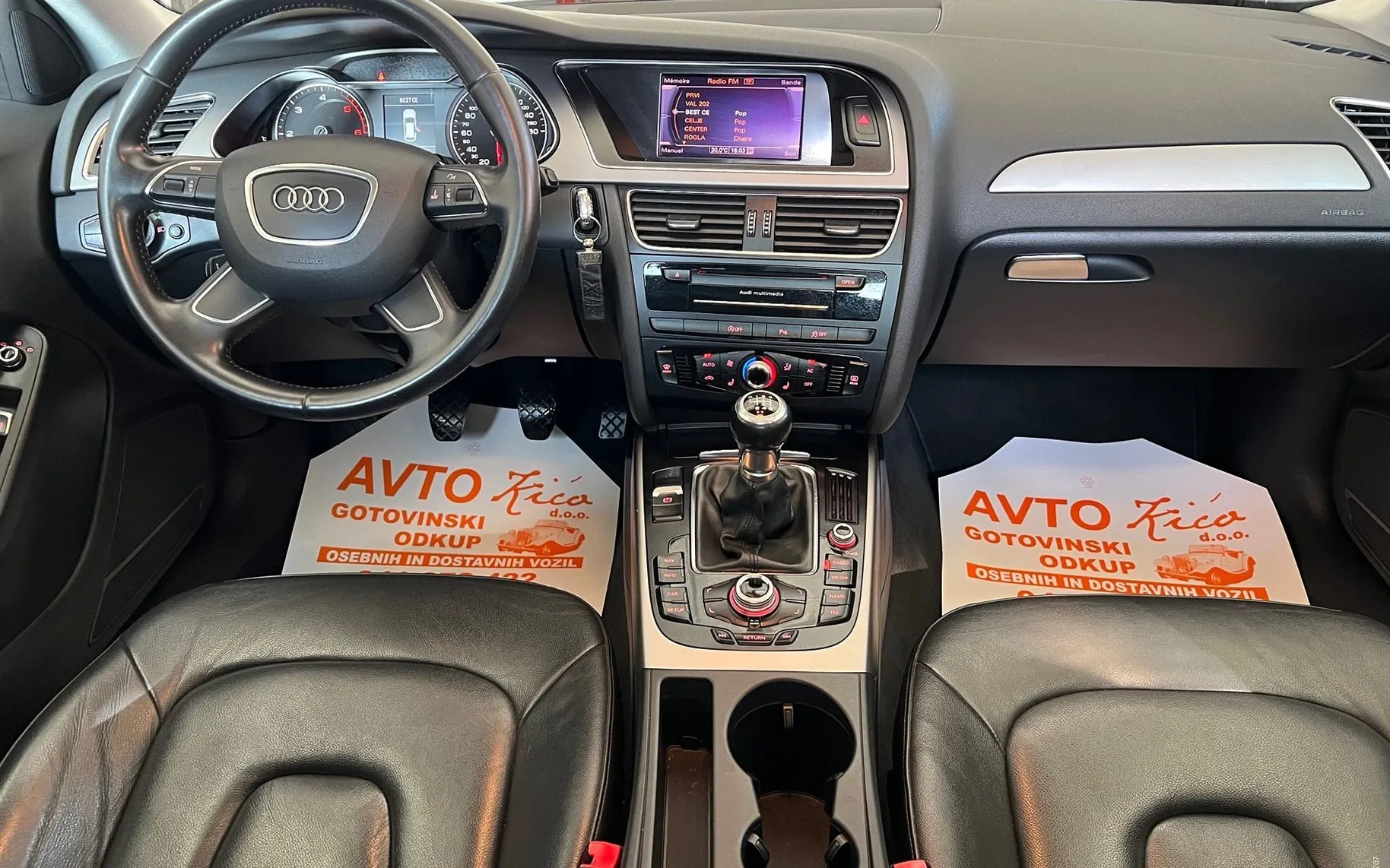 Notranja slika - Audi A4 Avant - 2.0 TDI-BI-XENON-LED-PANORAMA-NAVI-USNJE-GRETJE S - 10