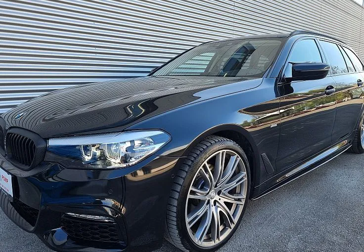 Zunanja slika - BMW Serija 5 - Touring: 520d-AUT-M PAKET ZUNANJI-KAMERA-GR.SED+20 COL - 1