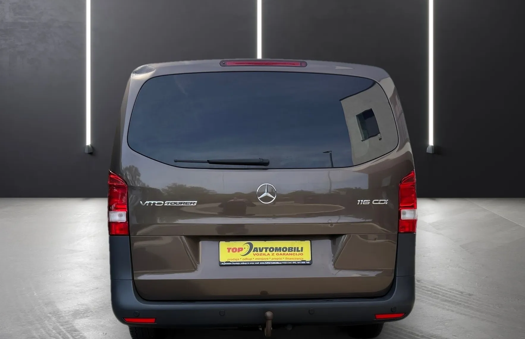 Zunanja slika - Mercedes-Benz Vito - Tourer 116 CDI DOLGI 9 SEDEŽEV NAVI PDC KLJUKA TOP - 5
