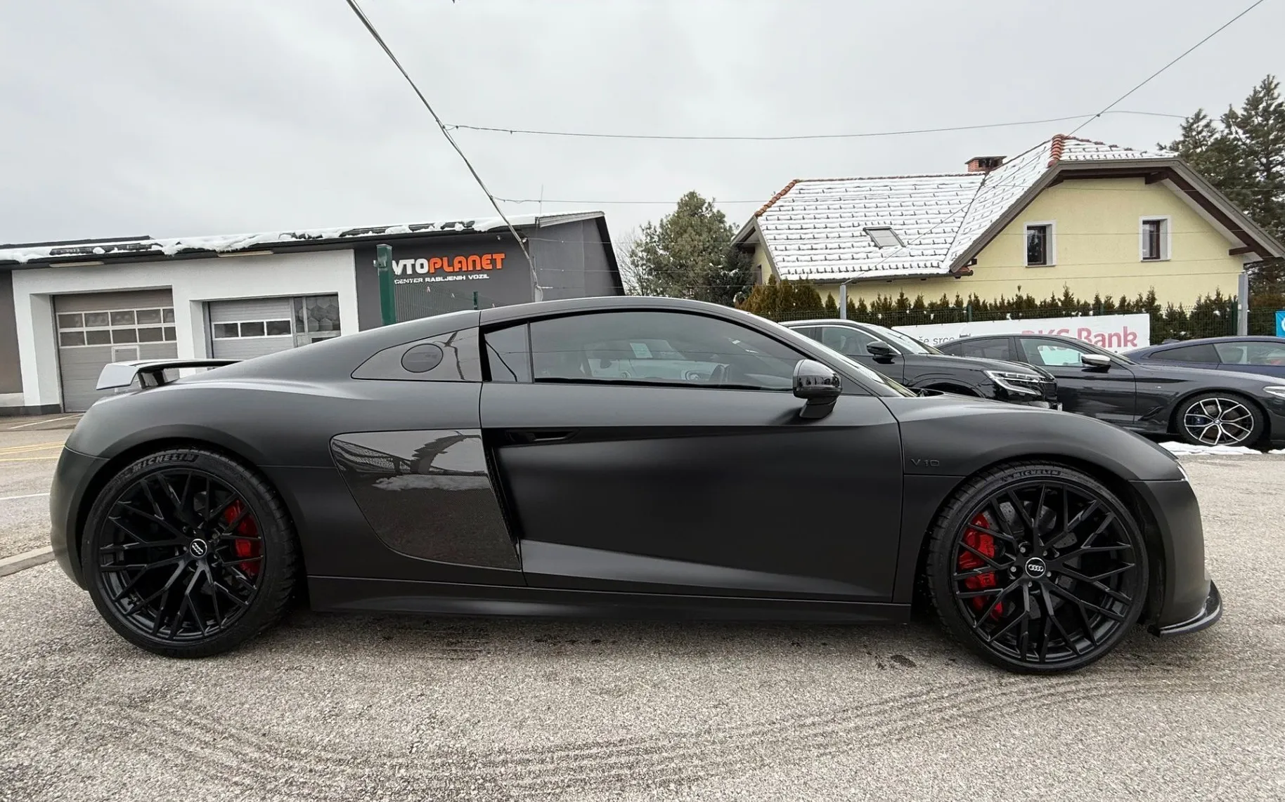 Zunanja slika - Audi R8 - V10+ 5.2 FSI Quattro BLACK MATRIX CARBON CERAMICA - 6