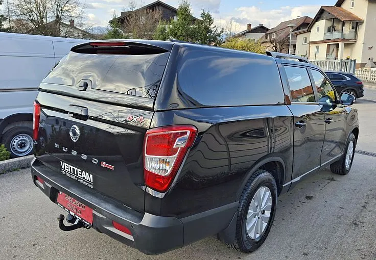 Zunanja slika - KG Mobility Musso - Grand 2.2 XDi AT 4WD VENTURE HARDTOP VLEČNA KLJUKA - 4