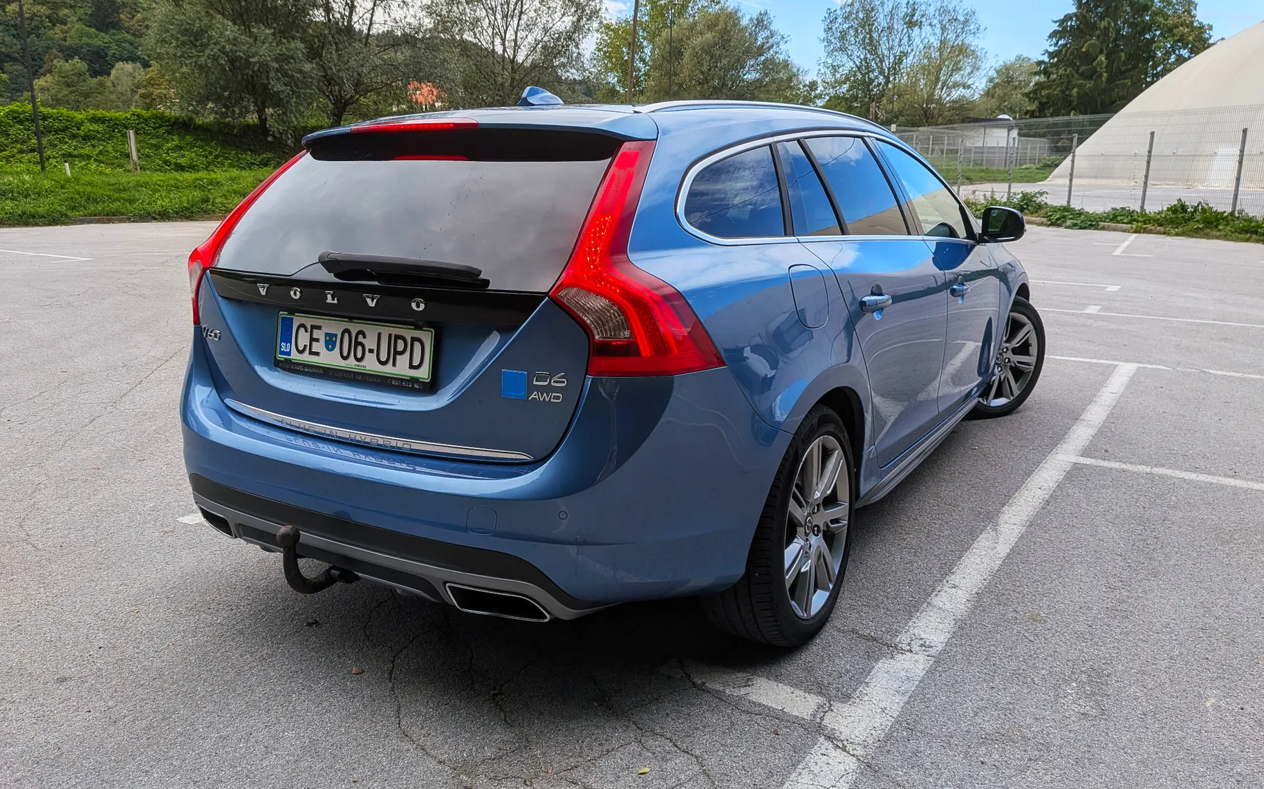 Zunanja slika - Volvo V60 - 2.4 Diesel D6 5-valjev AWD Priključni HIBRID Summum+Polestar doda - 2