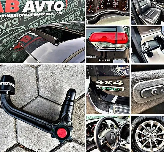 Zunanja slika - Jeep Grand Cherokee - 3.0 CRD Limited Avt.+F1+184KW+PRIKLOP+LED+PANORAMA - 12