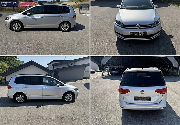 Zunanja slika - Volkswagen Touran - 2.0 TDI BMT Highline - NA OBROKE BREZ POLOGA - - 8