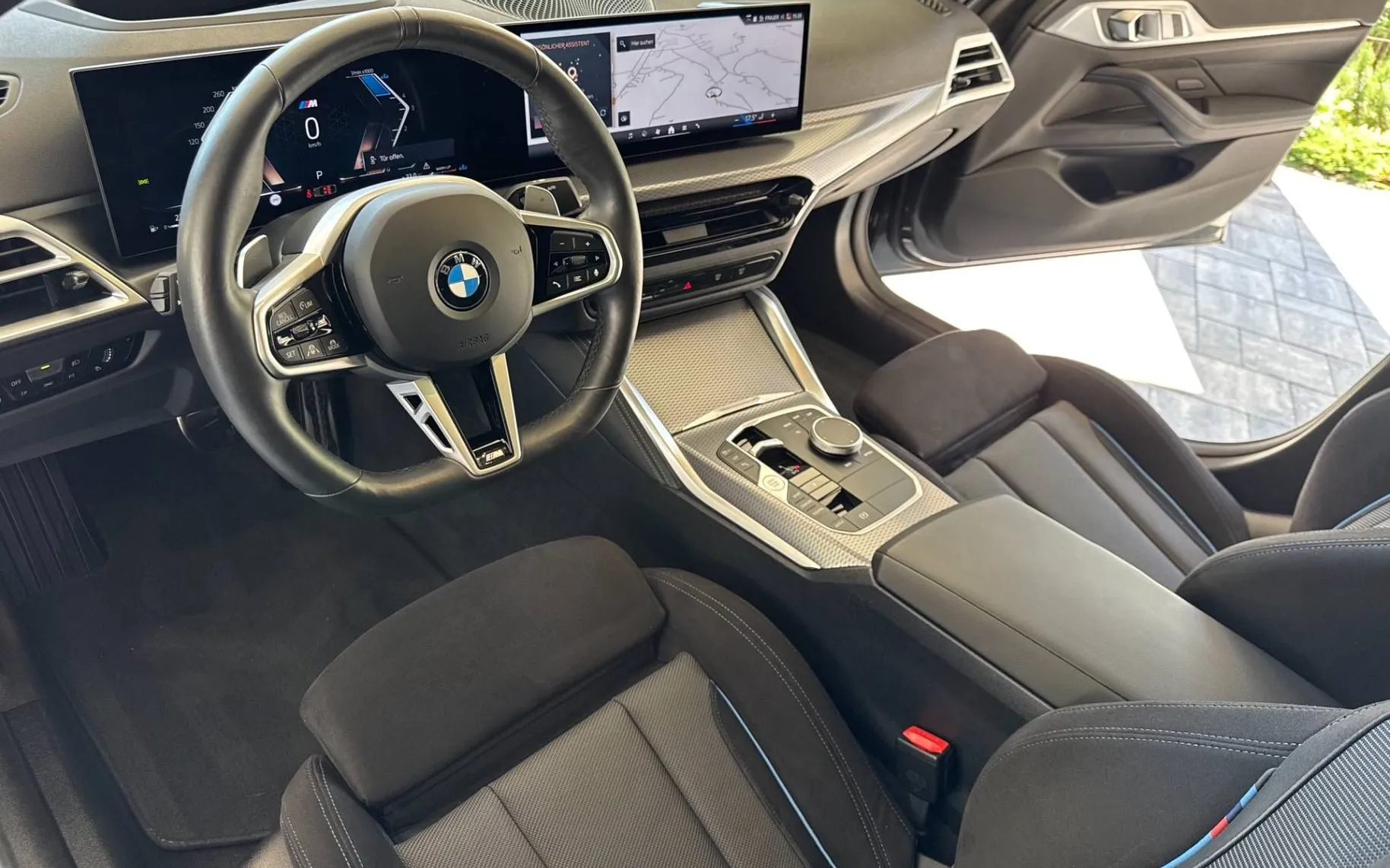 Notranja slika - BMW serija 4 Gran Coupe: - 420xd M-PRO -LASER-HEAD UP-KEY LESS-ACC- - 11
