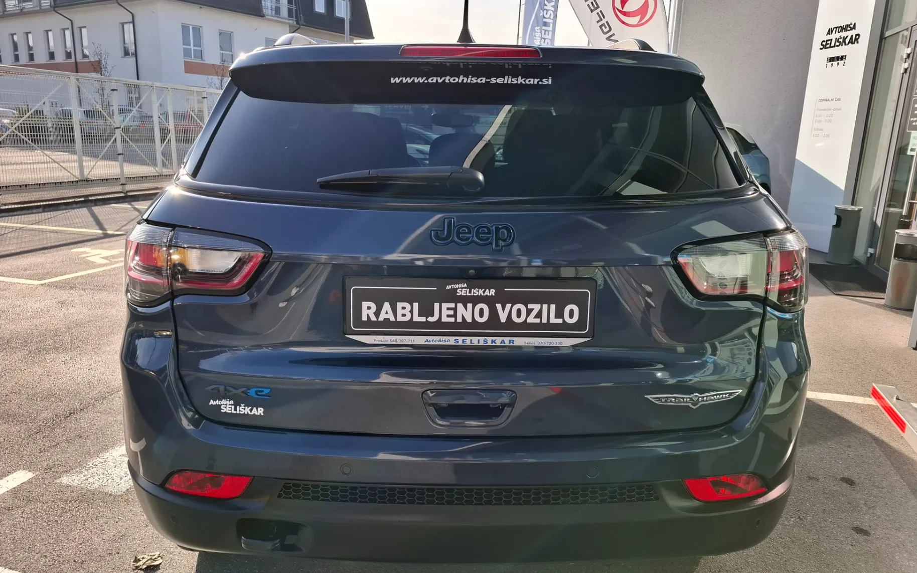 Zunanja slika - Jeep Compass - 1.3 GSE PHEV 4xe 240 Trailhawk - ODLIČNO OHRANJEN - 6