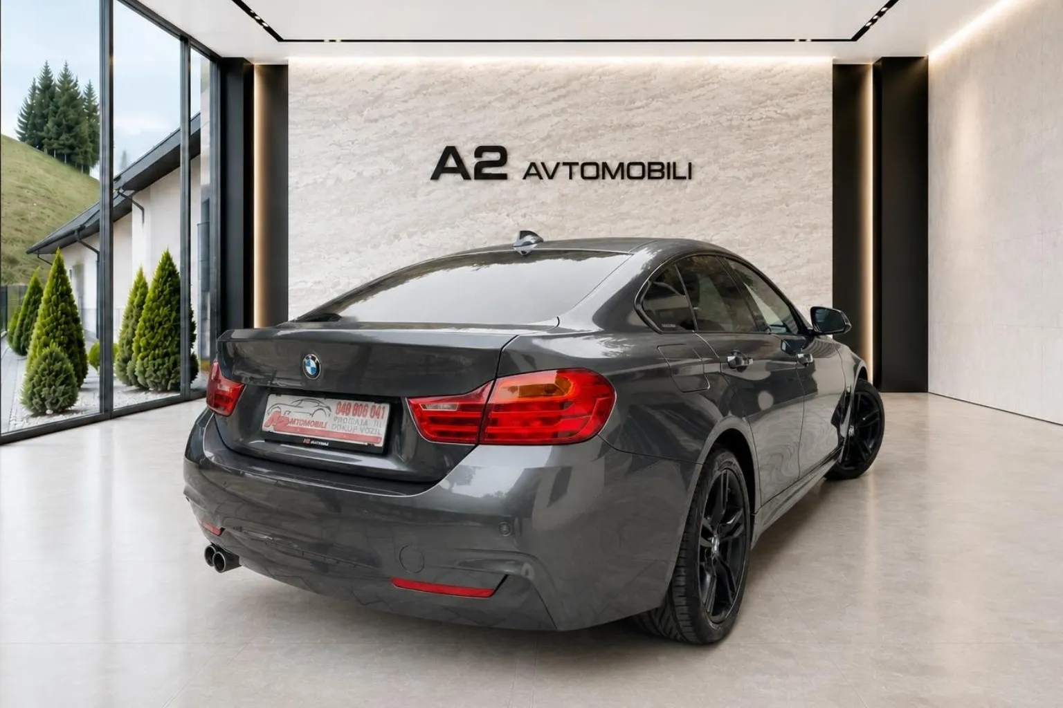 Zunanja slika - BMW serija 4 Gran Coupe: - 420d xDrive  M Sport -NAVI-MEMORY-PDC-ALU- - 4