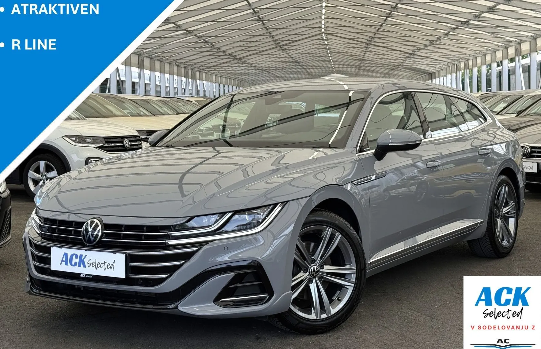 Zunanja slika - Volkswagen Arteon - Shooting Brake R-Line 2.0 TSI DSG LED-NAVI-EASY OPEN-OGR. - 1