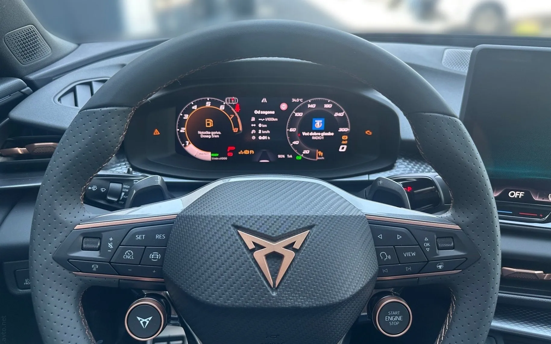 Notranja slika - Cupra Terramar - 1.5 eTSI Impulse DSG - 8
