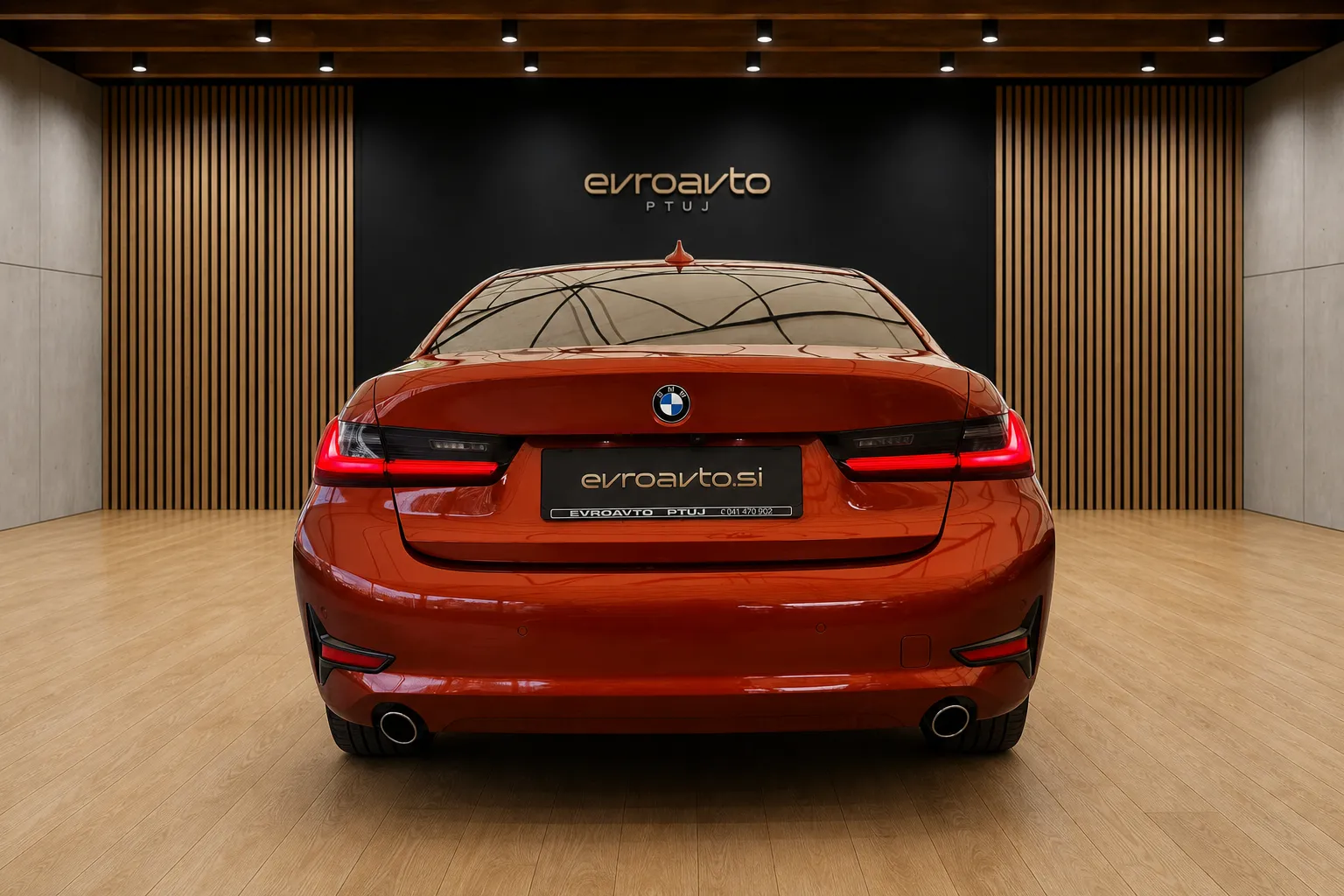 Zunanja slika - BMW serija 3: - 318d Sport Line Aut.• Redno servisiran... - 5