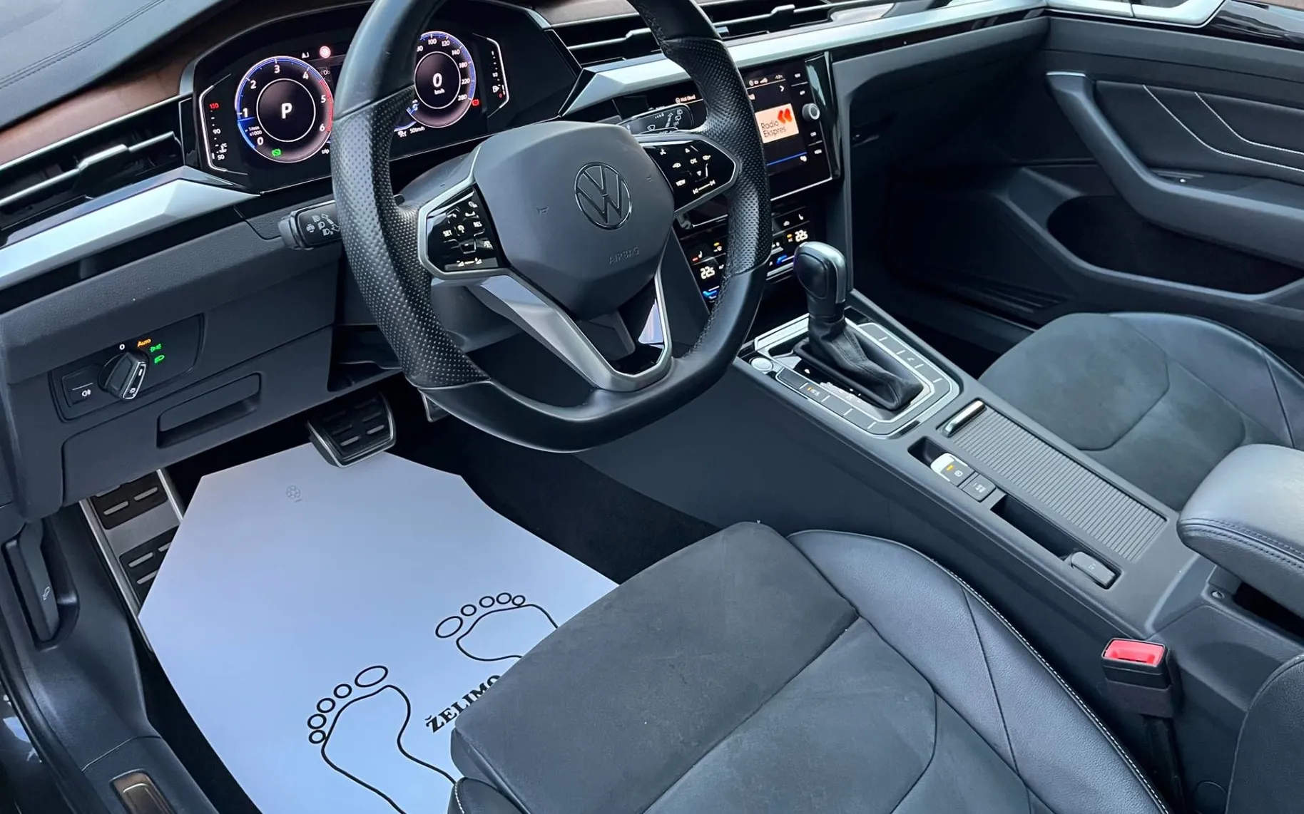 Notranja slika - Volkswagen Arteon Shooting Brake - 2.0 TDI avt.-1 LASTNIK-LED.-VIRTUAL-ALU-ODLIČEN - 8