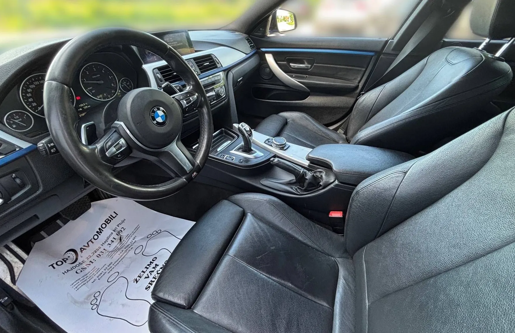 Zunanja slika - BMW Serija 4 - Gran Coupe: 420d xDrive M-SPORT PAKET LED NAVI TEMP KAM - 14