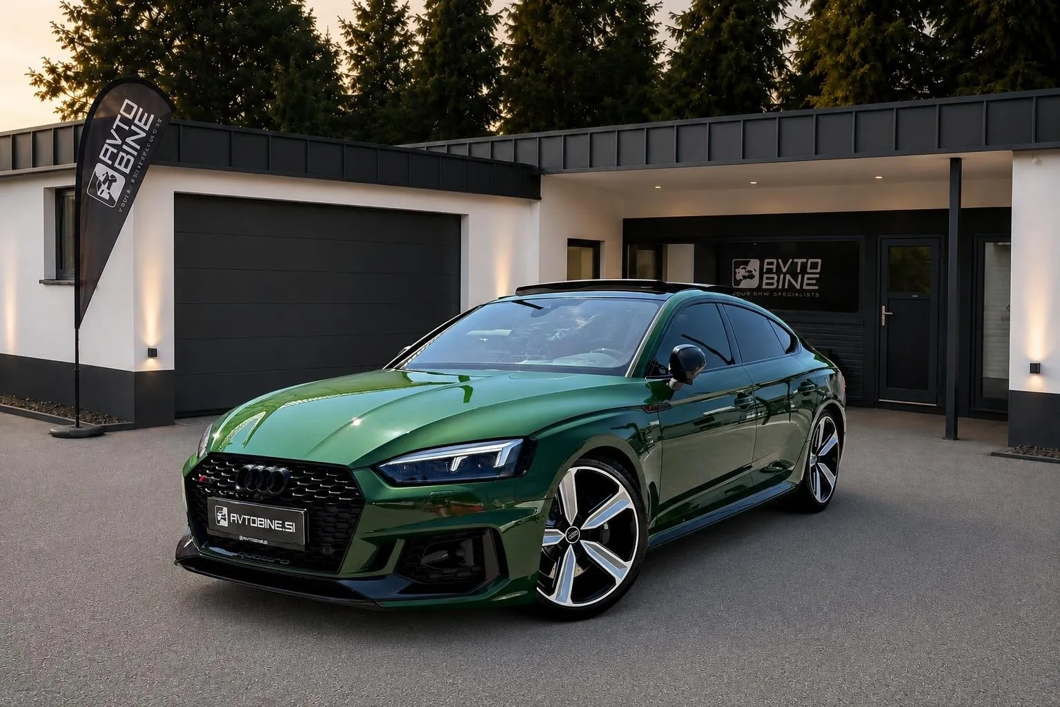 Zunanja slika - Audi RS5 - SPORTBACK•QUATTRO•2.9 TFSI•PANO•LED•MASAŽA•ACC•360 - 3