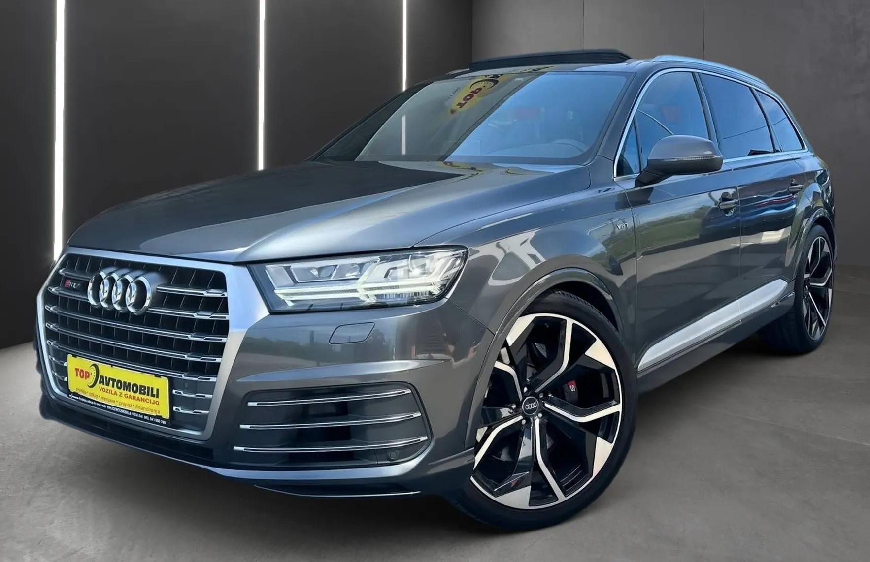 Zunanja slika - Audi SQ7 - 4.0 TDI Q. MATRIX PANO USNJE ZASLONI ZRAČNO KAME.. - 1
