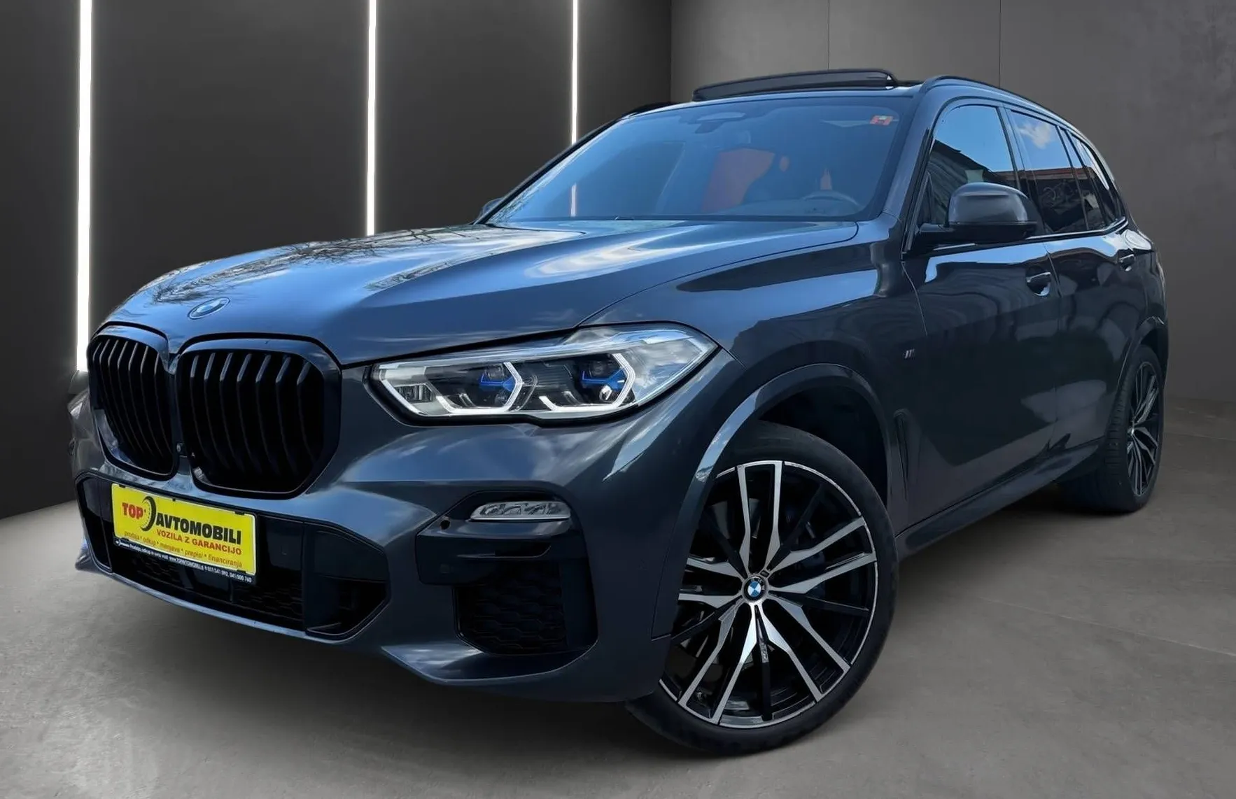 Zunanja slika - BMW X5 - serija : M50d LASER ADAPTIVNO PANO 360KAM NAVI PDC RADAR - 1