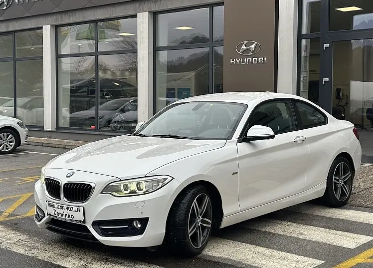 Zunanja slika - BMW serija 2 Coupe: - 218d Coupé Sport Line - 2.LASTNIK - 2