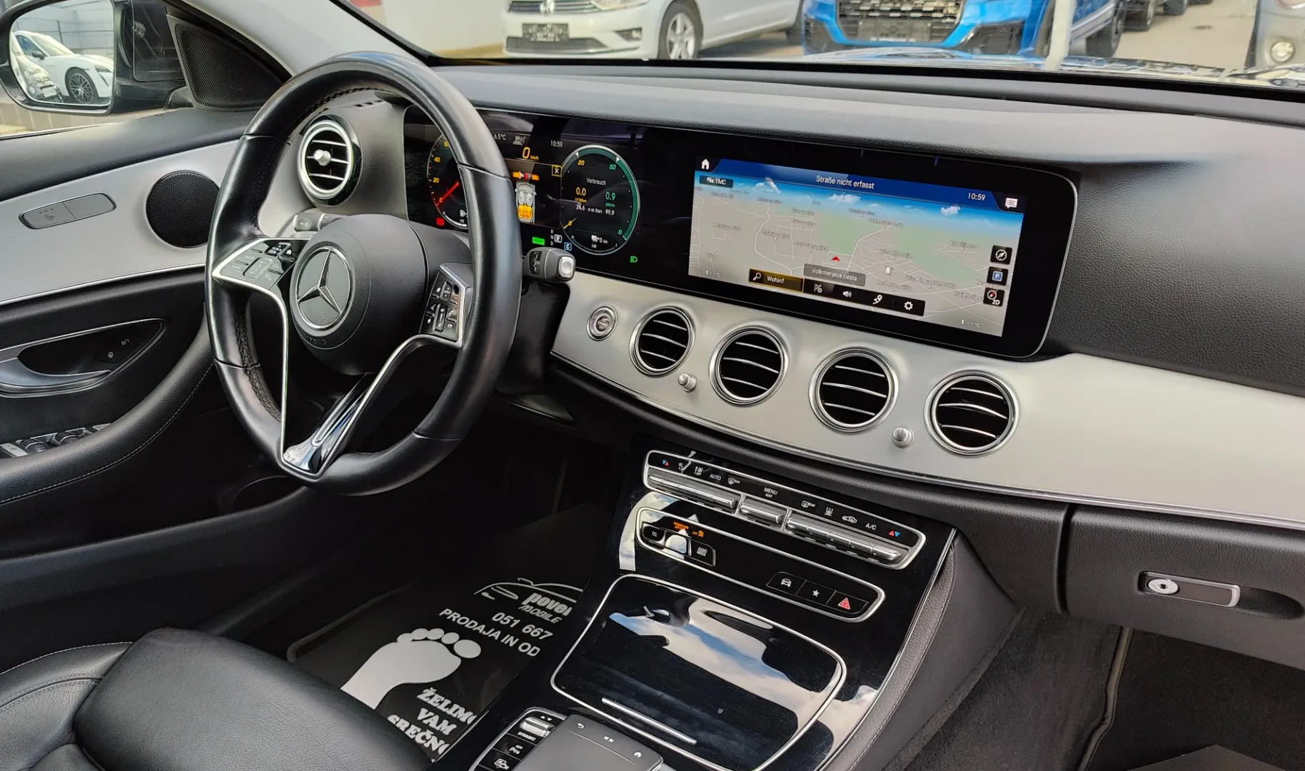 Zunanja slika - Mercedes-Benz E-Class - E300e PHEV ACC KAM NAVI LED PDC LANE VIRTUAL USNJE - 11