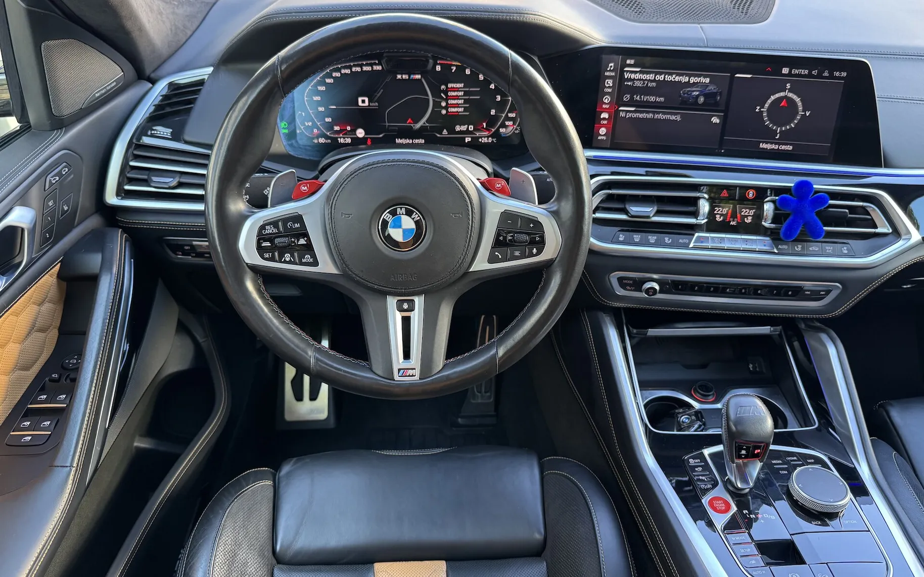 Zunanja slika - BMW serija X6 - M COMPETITION AUT 625KM LASER PANORAMA ACC ODLIČEN - 18