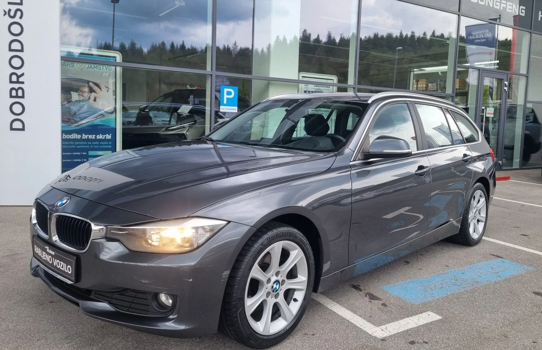 Zunanja slika - BMW Serija 3 - Touring: 318d AVTOMATIK-NAVI-TEMP-PDC... + LEPO OHRANJEN - 1