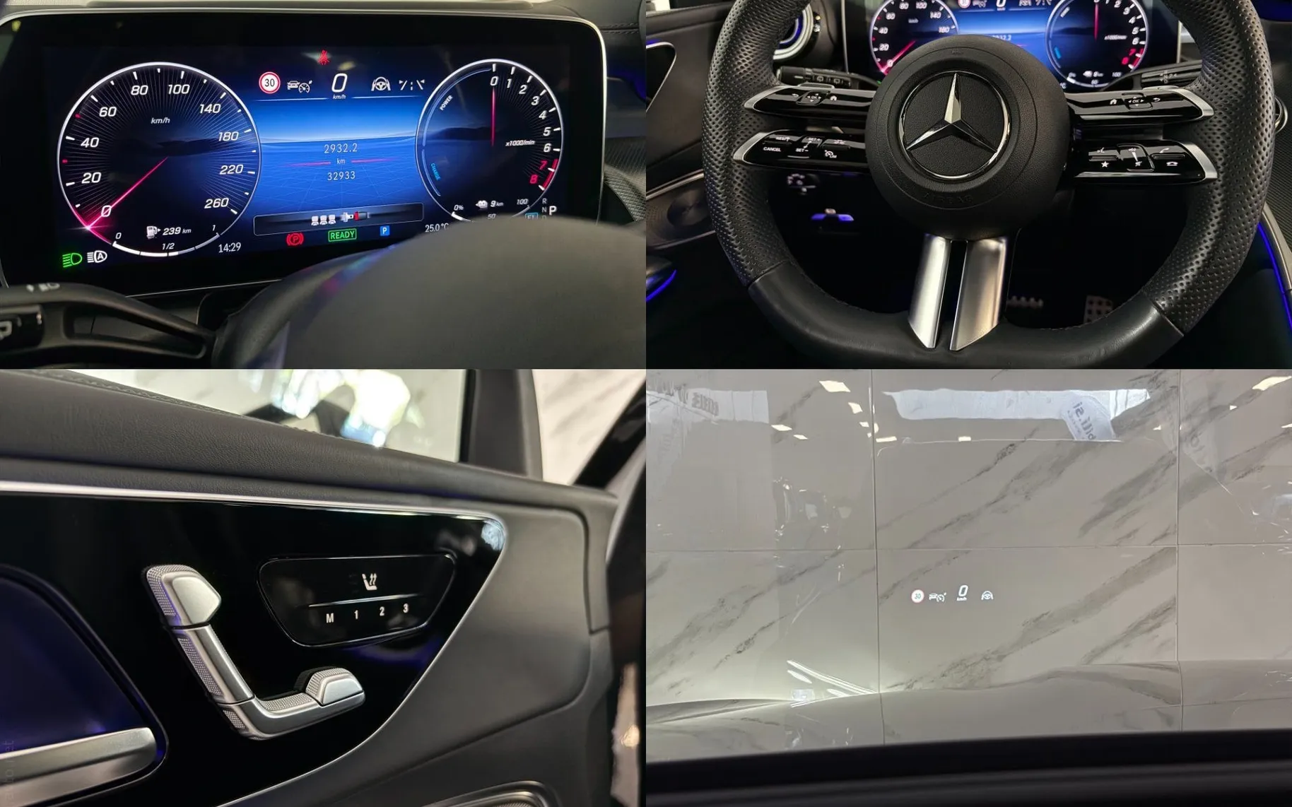 Notranja slika - Mercedes-Benz GLC-Razred - 300e|4M|AMG|Pano|Zračno|HUD|ACC|360K|Burm|Kljuka| - 9