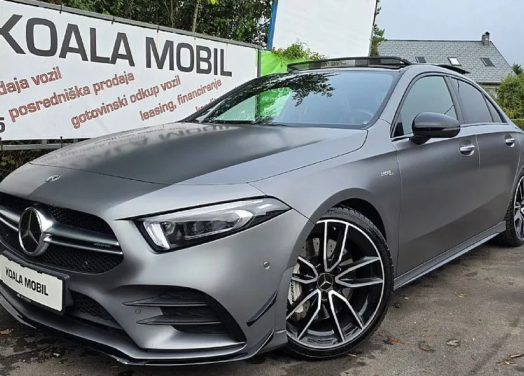 Zunanja slika - Mercedes-Benz A-Razred - A35 7G-DCT 4-MATIC AMG LED-PANO-KAMERA-AKRAPOVIĆ - 1