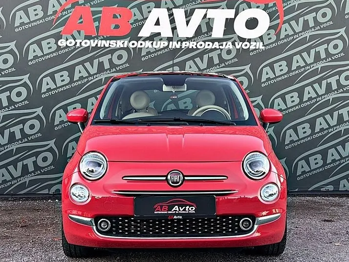 Zunanja slika - Fiat 500 - 1.2 8v Lounge+ALU+STR OKNO+LED+CITY+BREZPOLOGA+TOP - 2