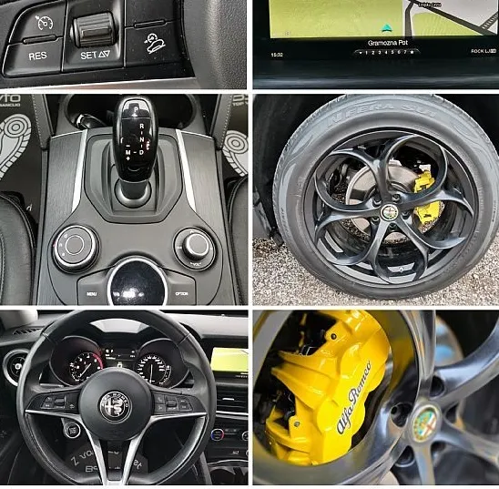 Zunanja slika - Alfa Romeo Stelvio - 2.2 Multijet AUT. AWD SPORT-NAVI-LED-USNJE-ALU19 - 12