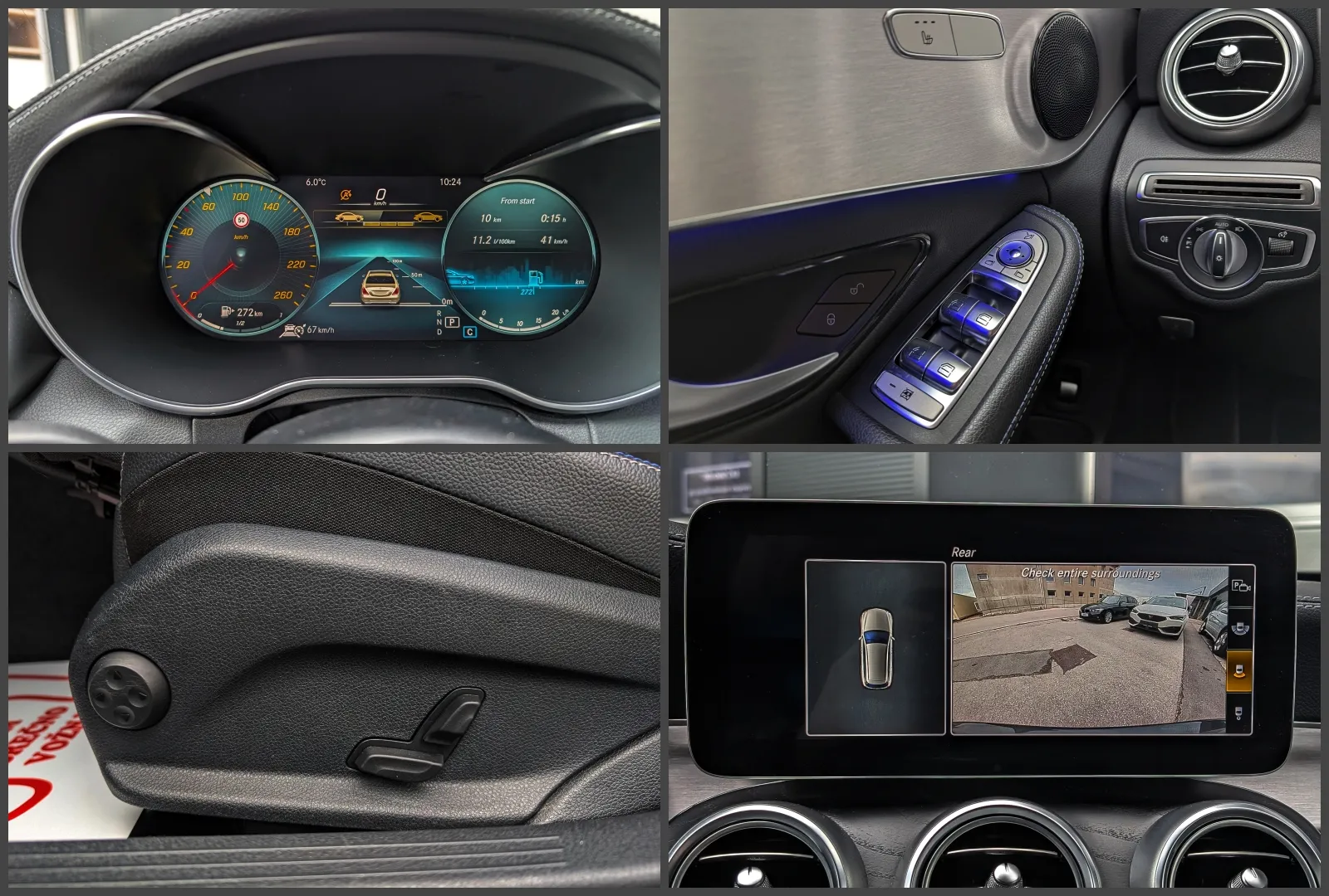 Zunanja slika - Mercedes-Benz C-Razred - C 220 d T AMG Line Avt. NIGHT|ACC|KEYLESS|LED - 15