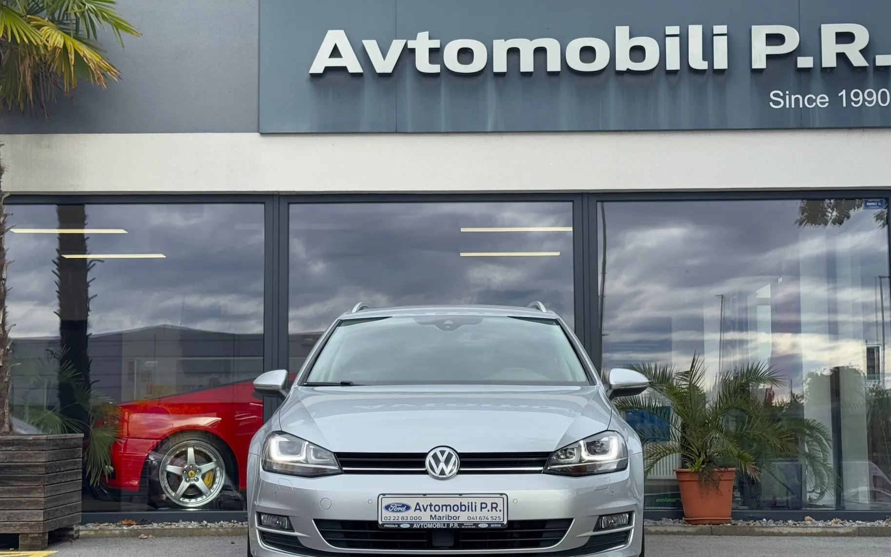 Zunanja slika - Volkswagen Golf Variant - 2.0 TDI BMT Highline OGROMNO OPREME-WEBASTO-KAMERA - 2