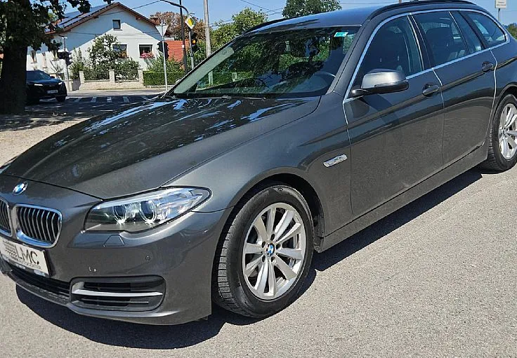 Zunanja slika - BMW Serija 5 - Touring: °LUXURY LINE° 518d 150ks AUTOMATIC °NAVIGACIJA° - 1