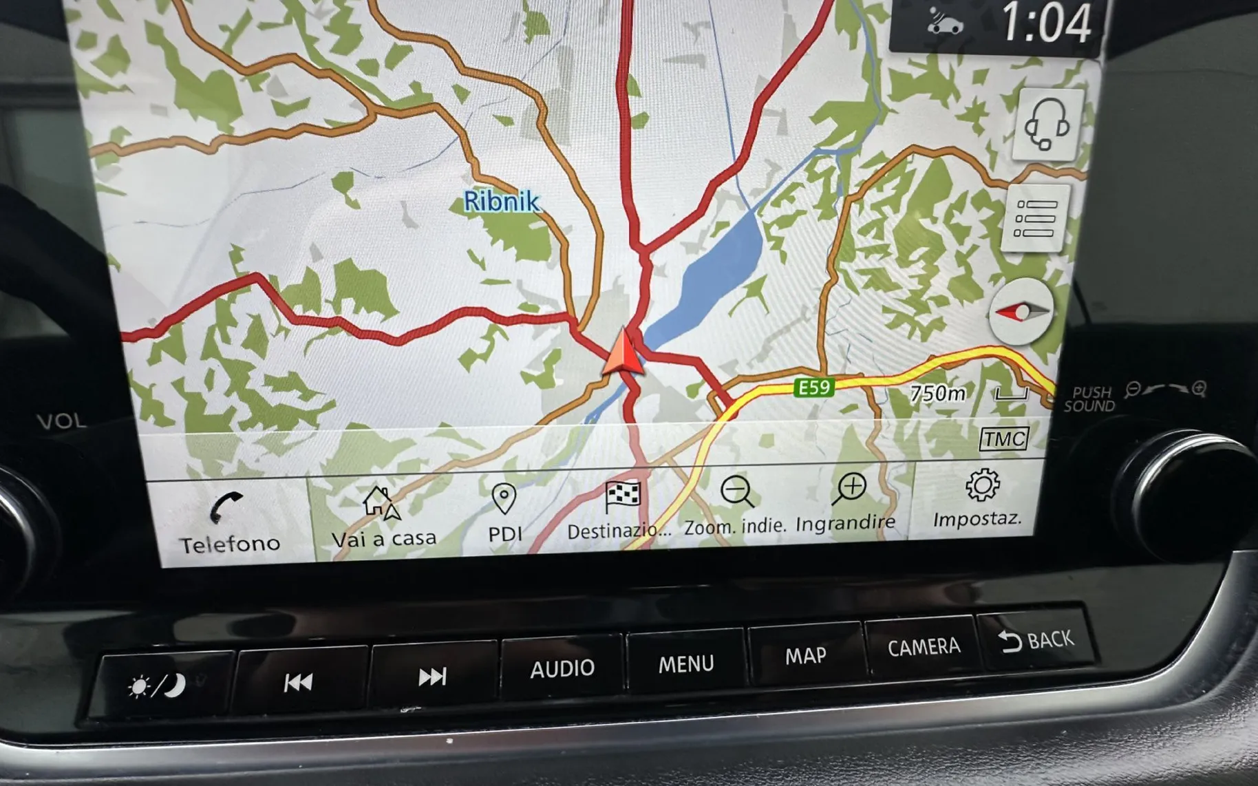 Notranja slika - Nissan Qashqai - CROSSOVER 1.3MHEV 140.NAVI.ACC.KAMERA.LED.BENCIN - 12