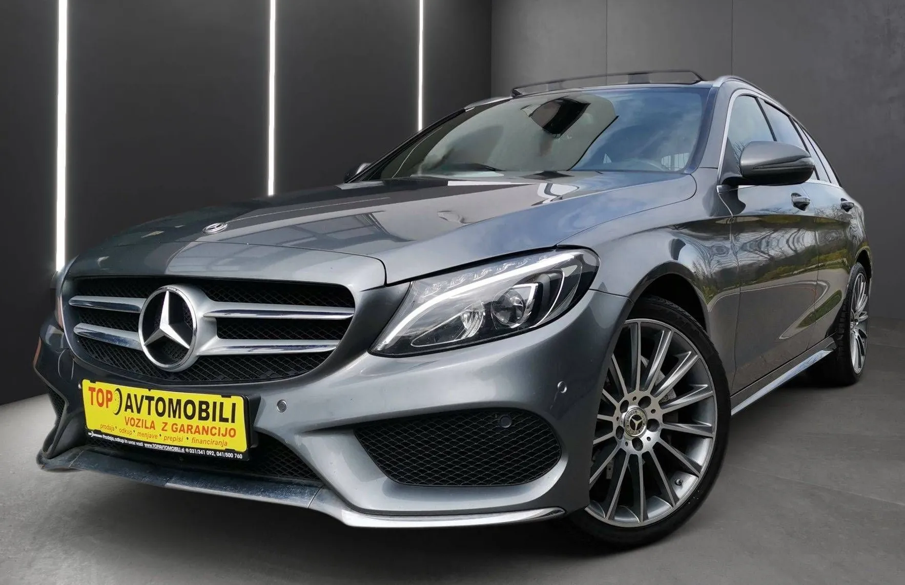 Zunanja slika - Mercedes-Benz C-Razred - C 220 d AMG LINE LED PDC KAMERA NAVI PANORAMA TO.. - 1