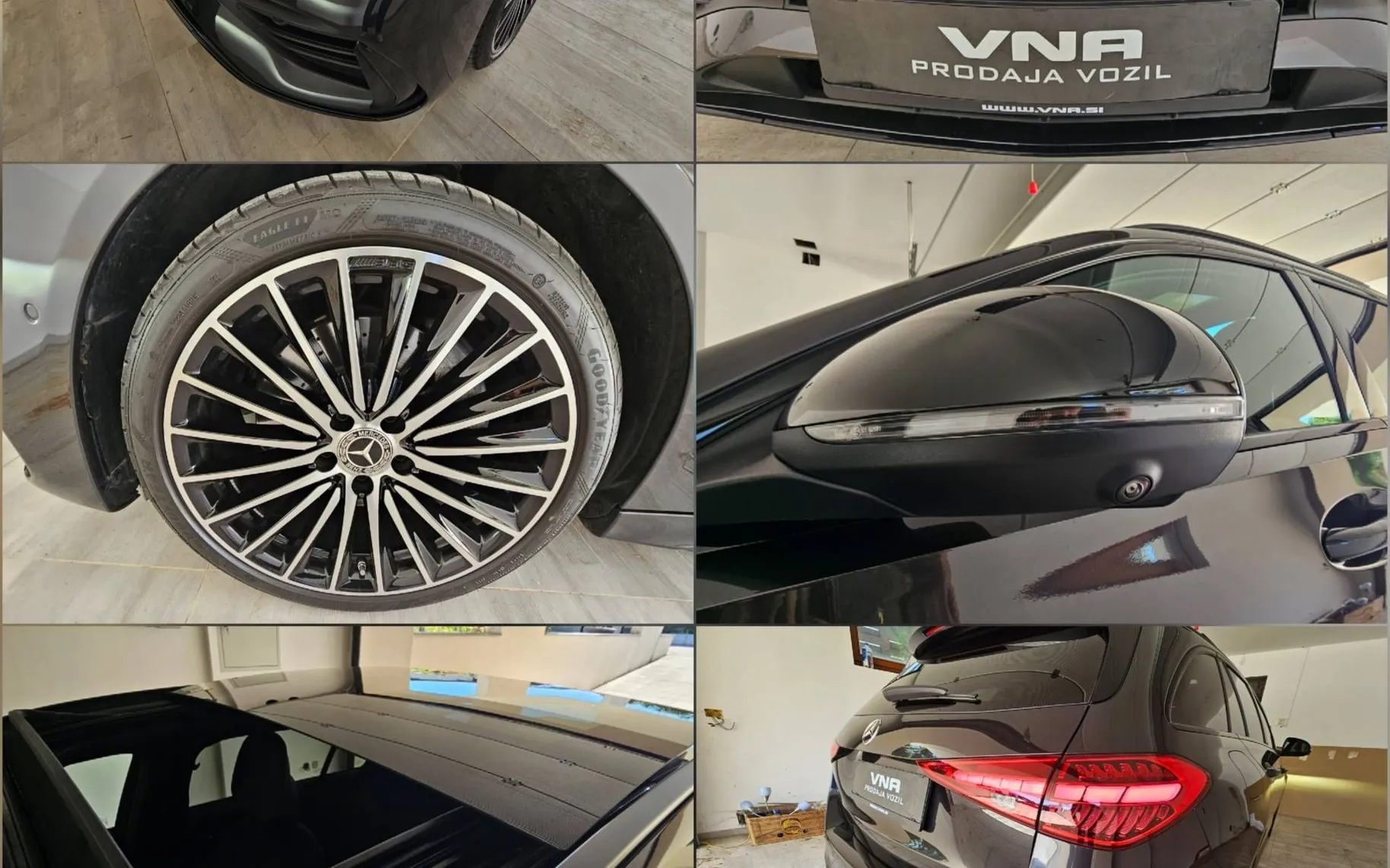 Notranja slika - Mercedes-Benz C-Razred - C 220 d AMG |VIRTUAL|PANORAMA|360-KAM|RADAR|KLJUKA - 12