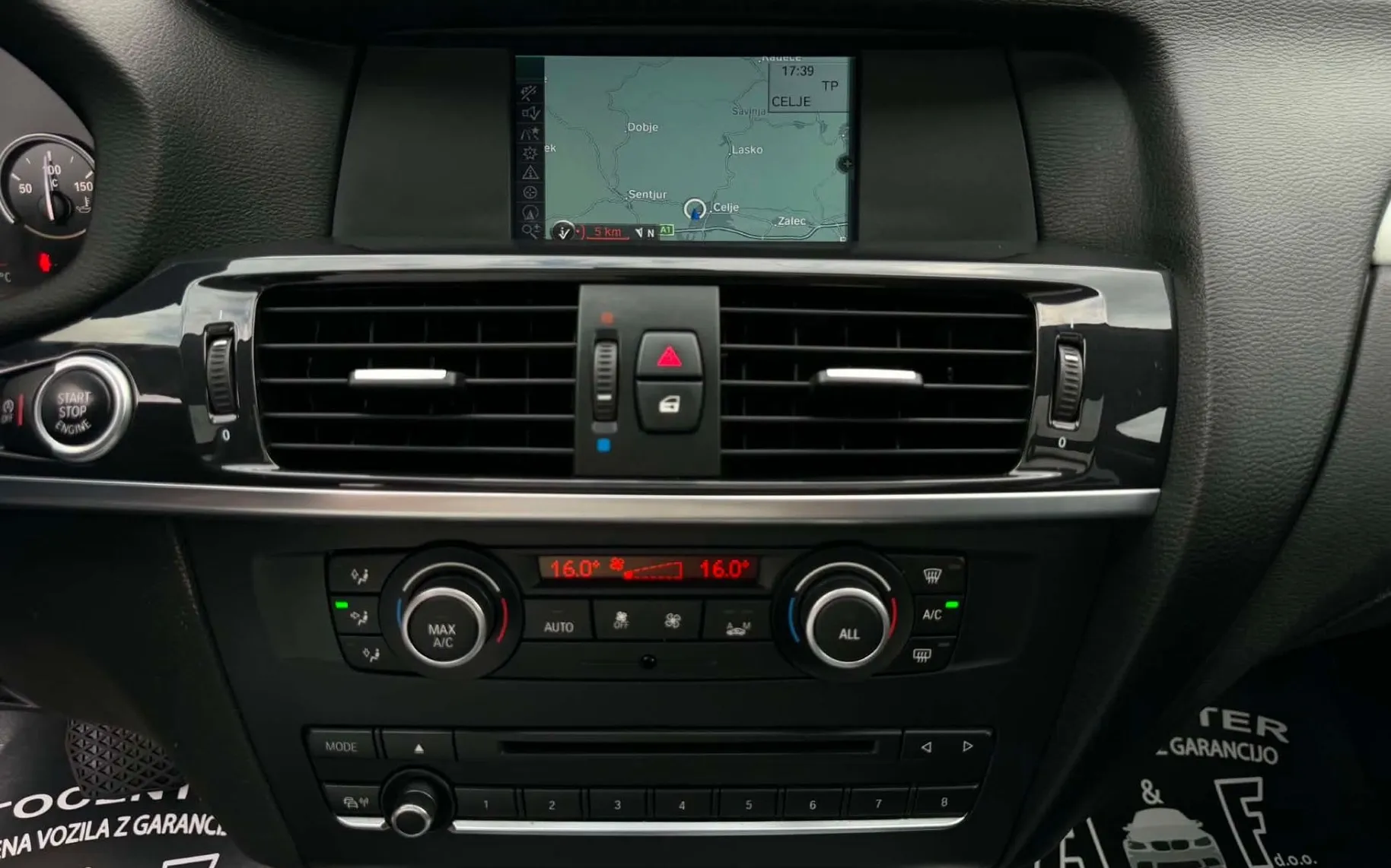 Notranja slika - BMW serija X3: - 18D-AUT-107.000km-PANORAMA-LIZING ZA TUJCE-NAVI- - 11