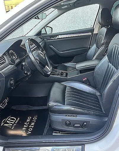 Zunanja slika - Škoda Superb - 2.0 TDI-RADAR-TEMPOMAT-MEMORY-MRTVI KOTI-AMBIENT - 8