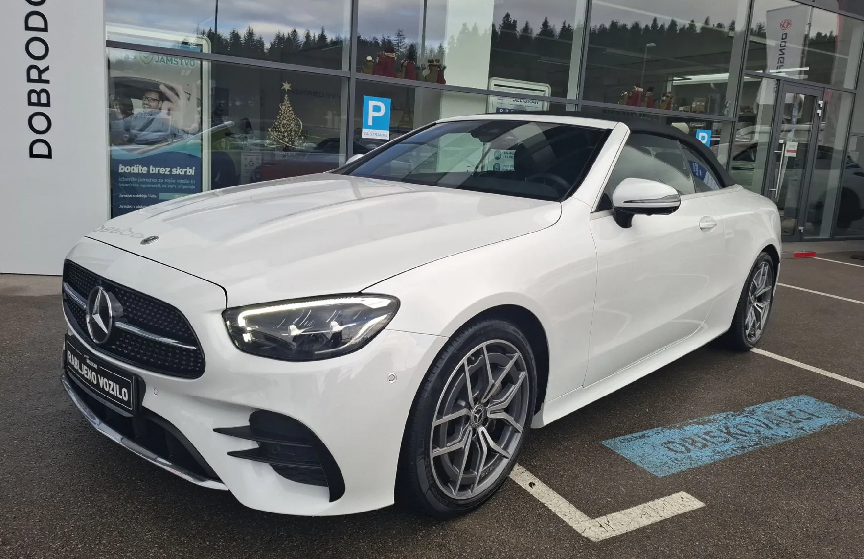 Zunanja slika - Mercedes-Benz E-Razred - E200 AMG LINE AVTOMATIK-BURMESTER HI-FI-KOT NOV - 1
