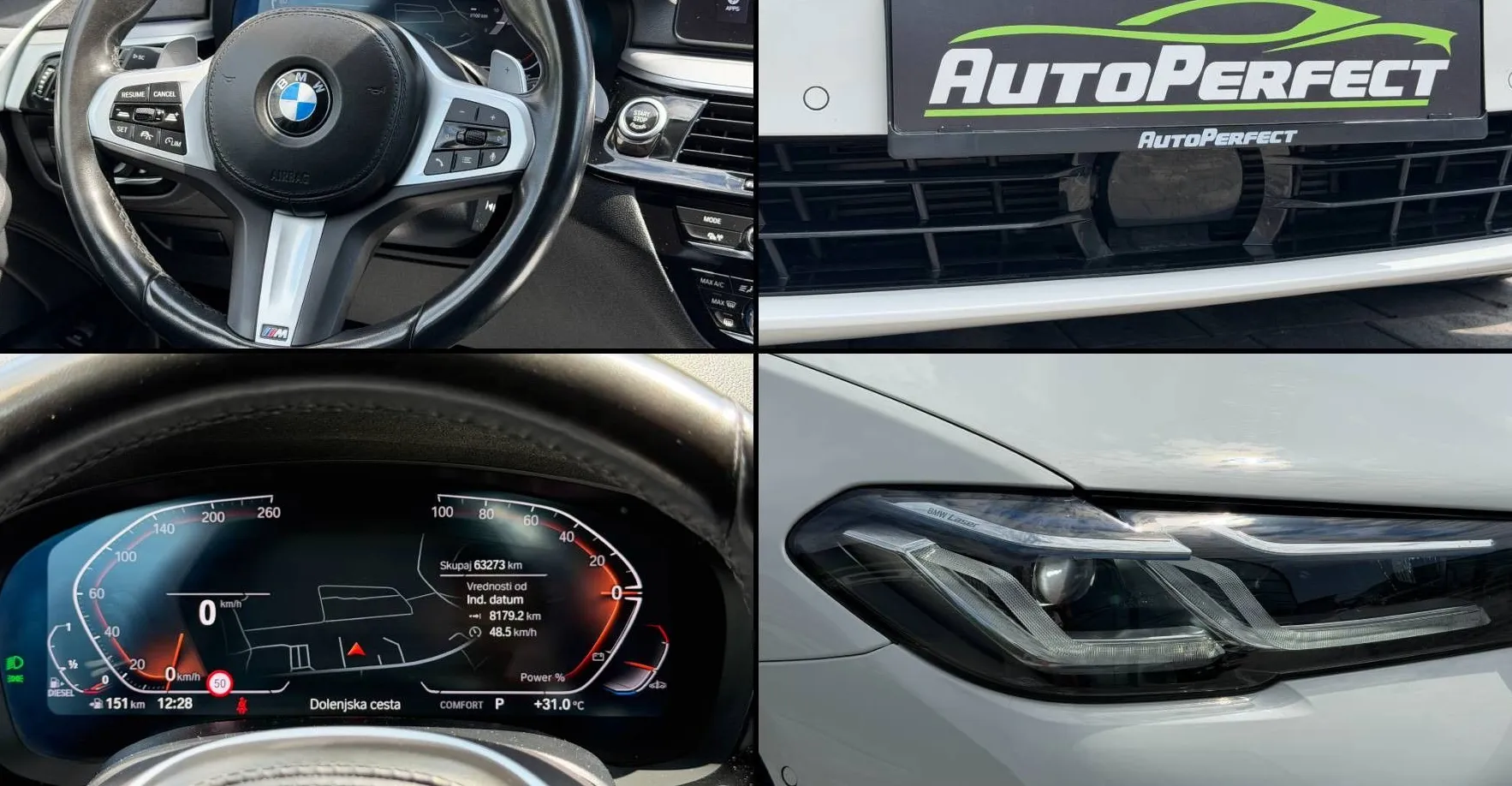 Zunanja slika - BMW Serija 5 - Touring: 520d Touring Avt. | KLJUKA | KAM | VIRTUAL | AM - 14