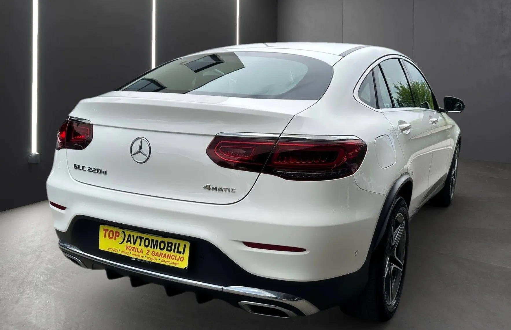 Zunanja slika - Mercedes-Benz GLC-Razred - GLC coupe 220d 4MATIC AMG LINE LED NAVI PDC KAMERA RADAR T - 8