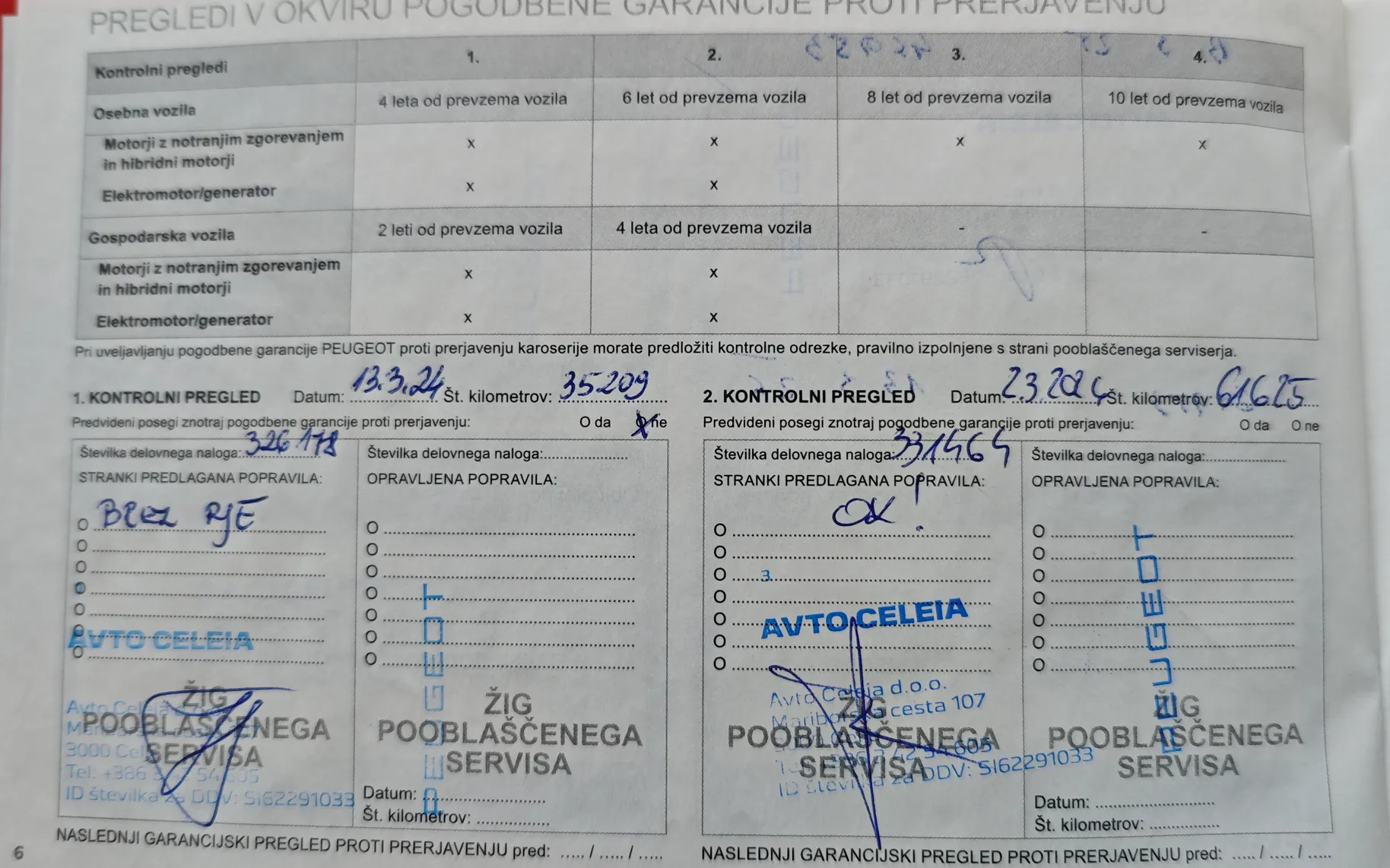 Servisna knjižica - Peugeot 208 - 1,2 PureTech 100 S&S Allure - 11