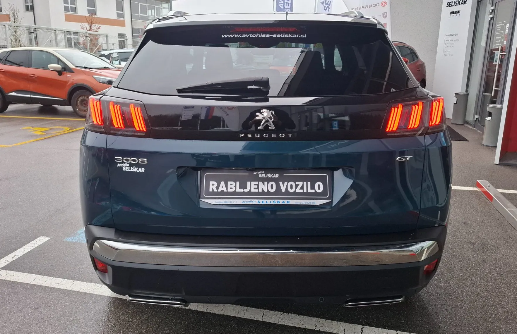 Zunanja slika - Peugeot 3008 - 1.2 MHEV 136 GT OPREMA Avtomatik + VLEČNA KLJUKA - 7