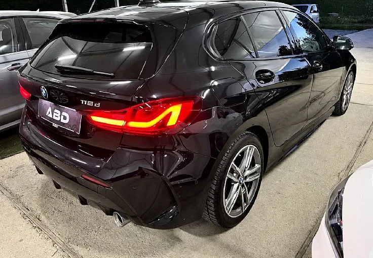 Zunanja slika - BMW Serija 1 - : 118d M-Sport BLACK 1.LASTNIK RADAR VIRTUAL KAMERA - 4