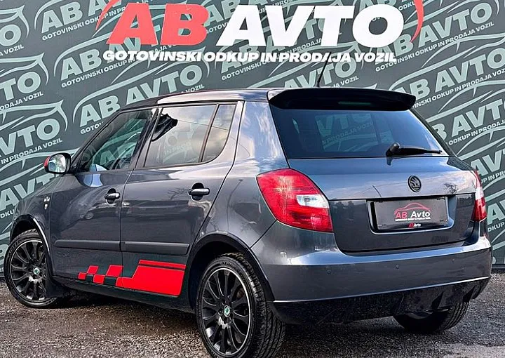 Zunanja slika - Škoda Fabia - 1.2 TSI MONTE CARLO+SLO+1LASTNIK+SERVISIRAN+UGODNO - 7