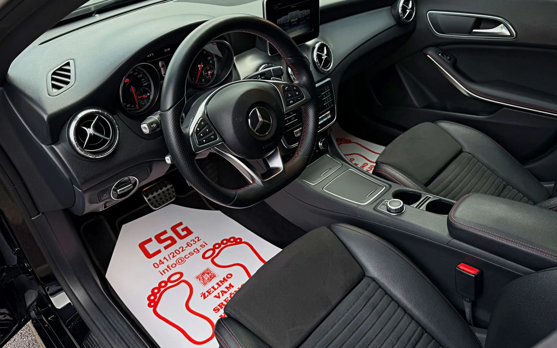 Zunanja slika - Mercedes-Benz CLA-Razred - CLA 220 d Avt. AMG line|PANO|KEYLESS|TEMPOMAT|KAMERA - 8