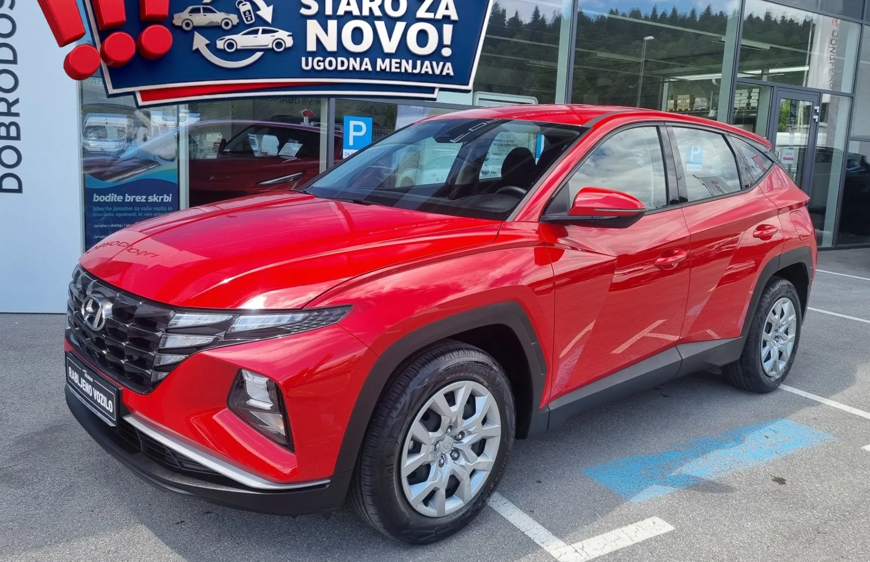 Zunanja slika - Hyundai Tucson - 1.6 TGDi SLOVENSKI + 1. LASTNIK + POTRJENA KNJIGA - 1