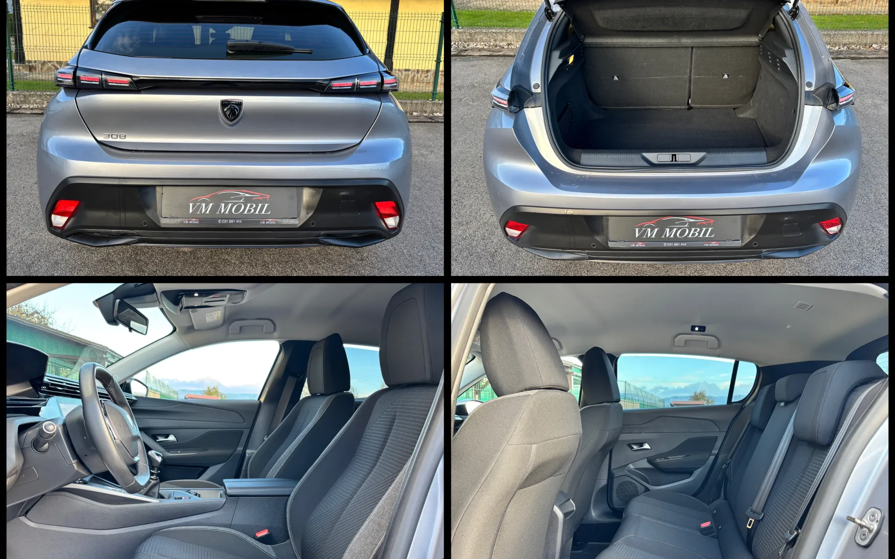 Zunanja slika - Peugeot 308 - 1.5 BLUEHDI 130 ALLURE-LED-NAVI-VIRTUAL-0€ POLOGA - 11