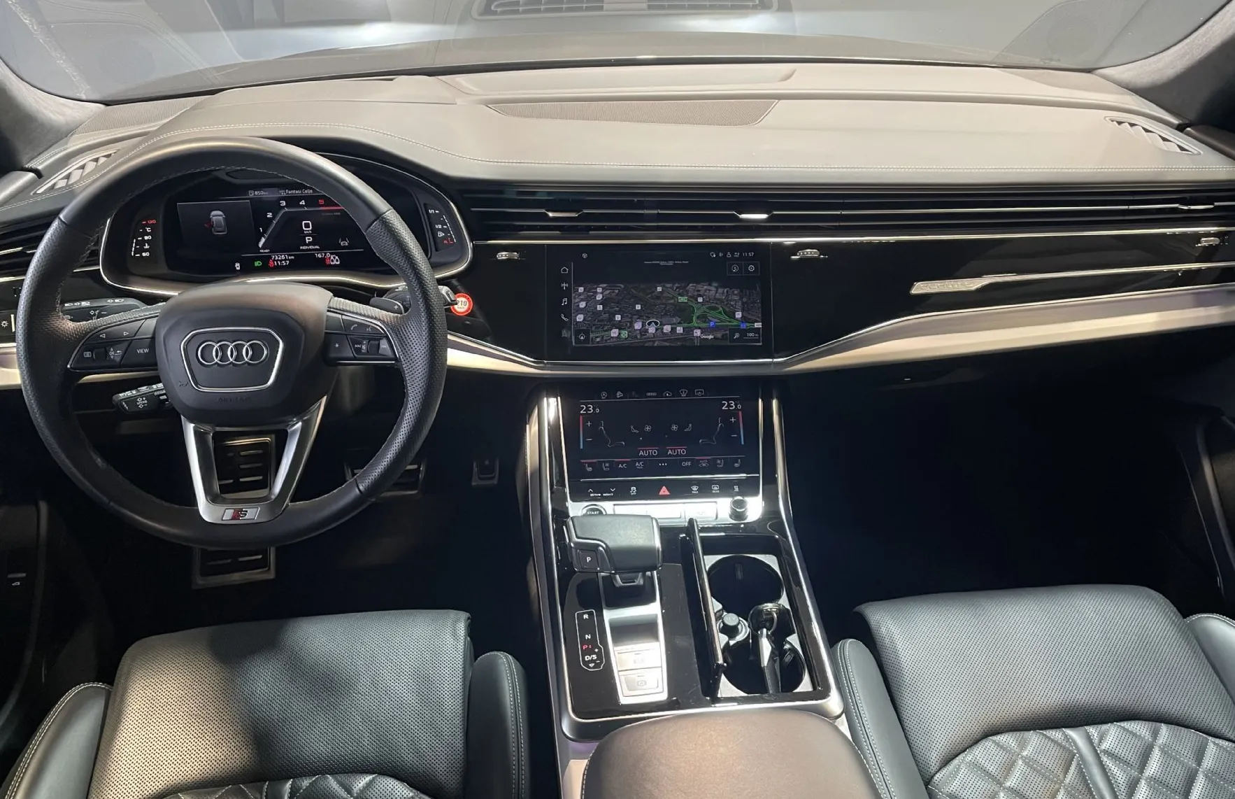 Zunanja slika - Audi Q8 - 50TDI-S LINE-QUATTRO-HEAD UP-PANO-SOFT-NAVI-ZRAČNO - 7