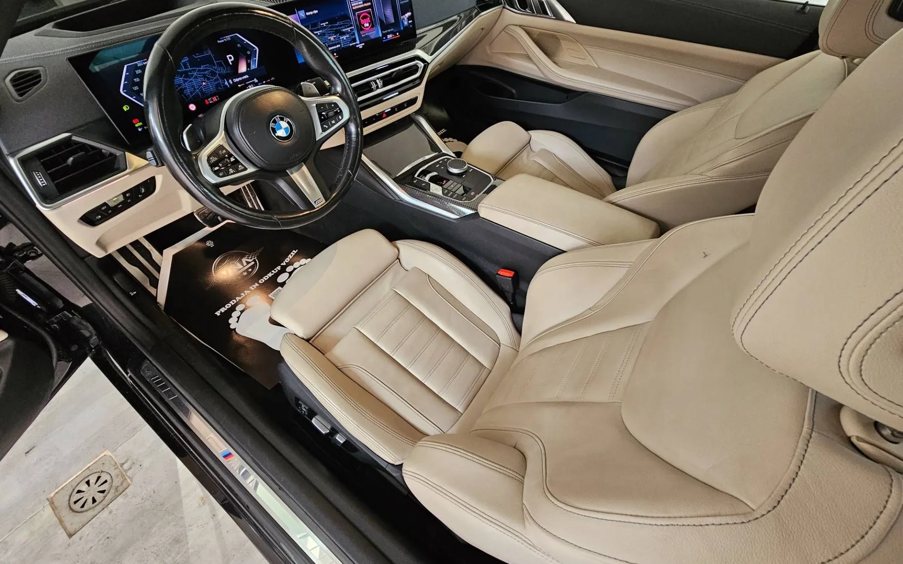 Notranja slika - BMW serija 4 Coupe: - M440i Coupe Avt. |LASER|KAMERA|RADAR|BLIS|VIRTUAL| - 7